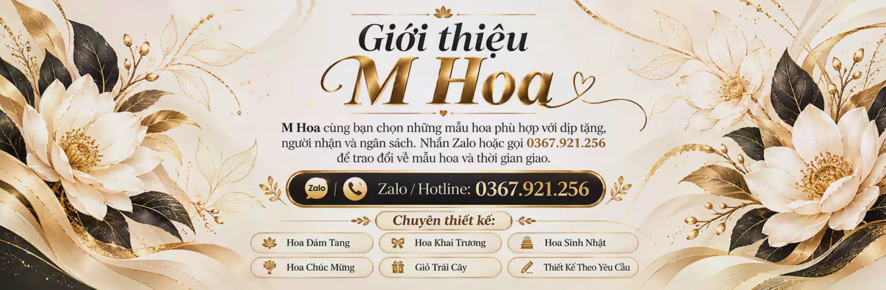 Ảnh bìa Shop hoa tươi Xã Hóc Môn Hồ Chí Minh - Trao hoa đẹp, gửi điều thân thương